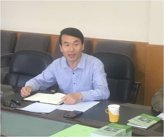 山西省林业调查规划院梁林峰主任讲话