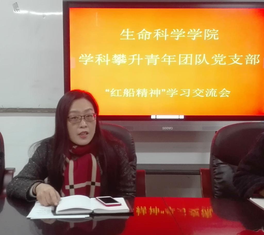 (王祎玲书记主持会议)